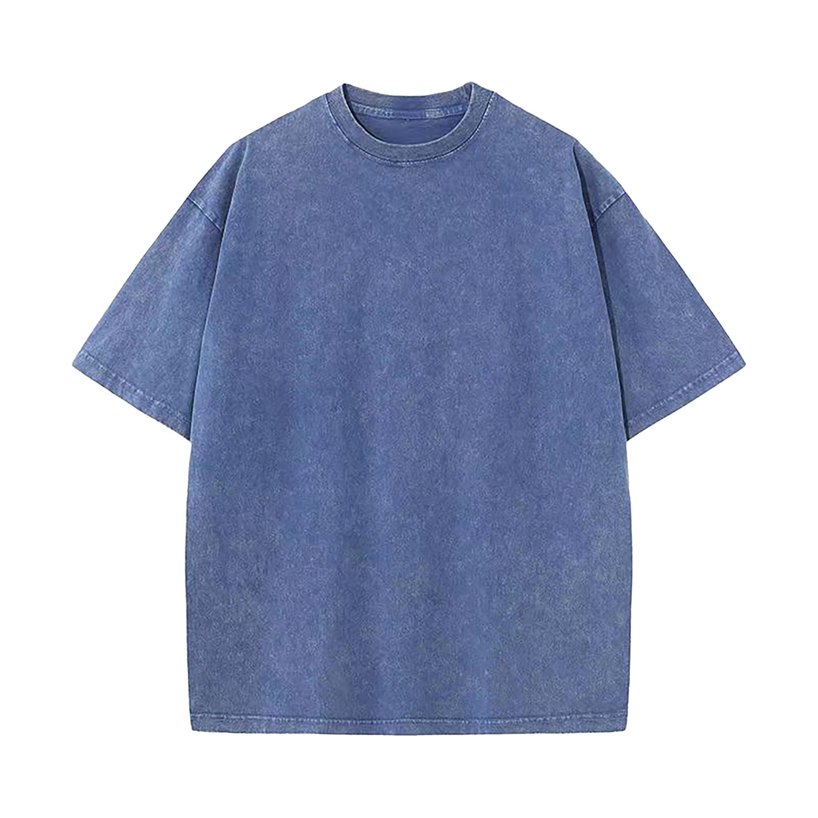 thumbnail image 2 of Camiseta informal de manga corta y cuello redondo para hombre, primavera/verano: color liso, diseño con bandera, tallas S-XXXXXL, corte regular, perfecta para llevar con vaqueros, citas y uso diario., 2 of 6